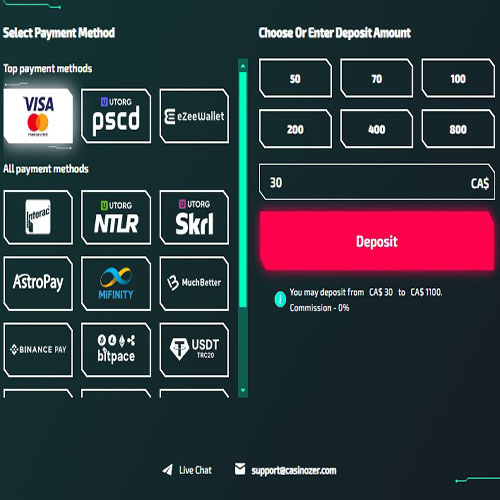 Bonus Code fuer Casinozer Casino Deutschland – Ein umfassender Spielbericht